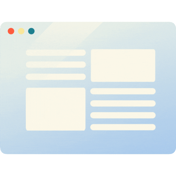 AI agent working illustration